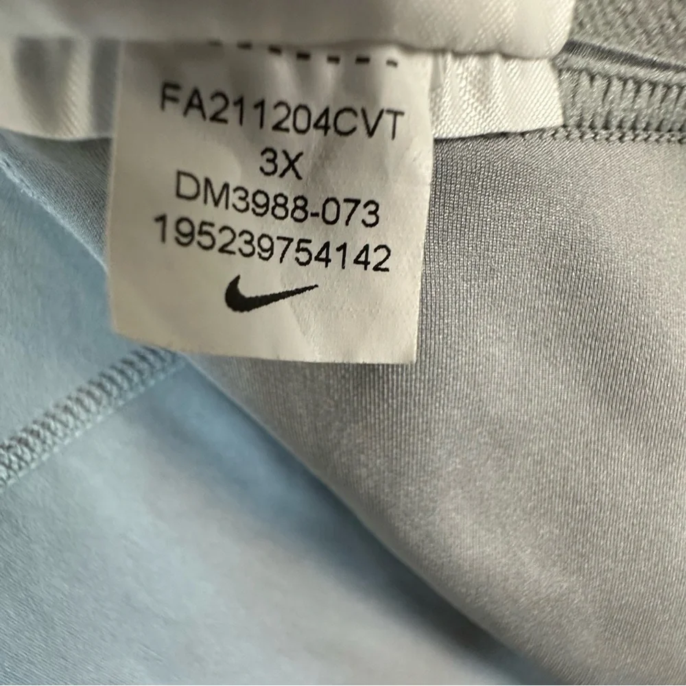 Nike Pro Plus HR All Over Print Tights Grey/Grey DM3988-073 Women's Size 3X